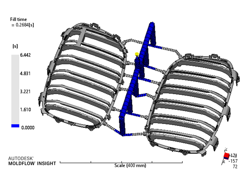 寶馬X3 格栅內(nèi)圈/BMW X3 Kidney Grille inner